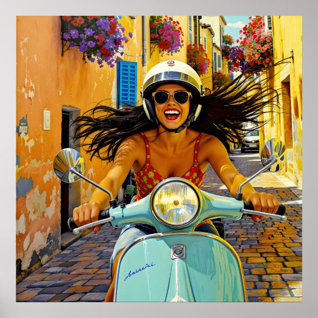  „Il riso del vento“ (Das Lachen des Windes) Poster (Vorne)