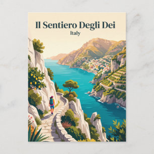 Il Sentiero Degli Dei Italien Postkarte