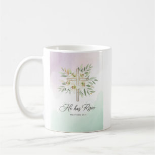 "Il s'est ressuscité" Mug de Pâques chrétienne