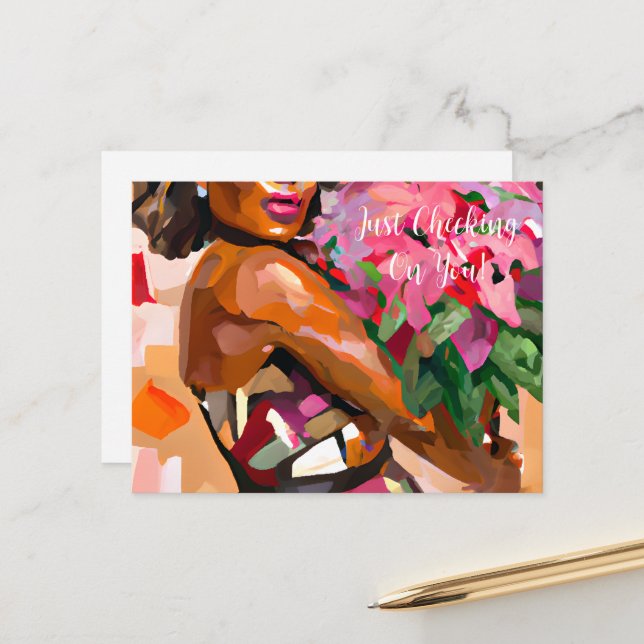 Il Suffit De Vérifier Sur Votre Carte Postale (Devant/Arrière en situation)