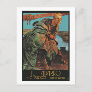 Il Tabarro (Giacomo Puccini) Postkarte
