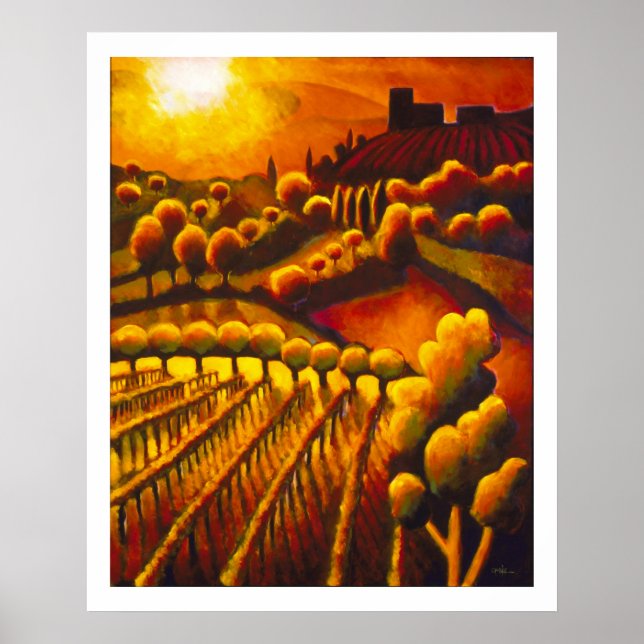 Il tramonto da Casa Memo Poster (Vorne)