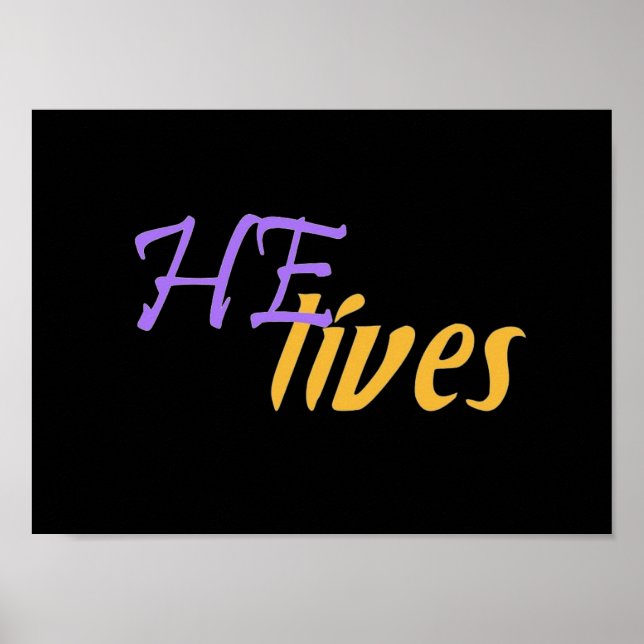 Il vit une petite affiche (Devant)