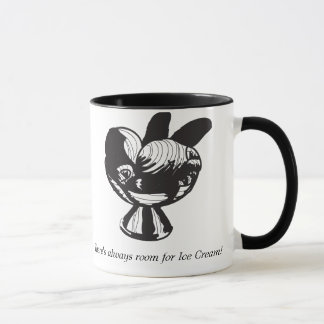Il y a toujours pièce pour la crème glacée ! Tasse