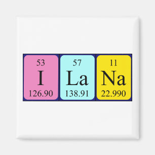 Ilana Periodenmagnet Magnet