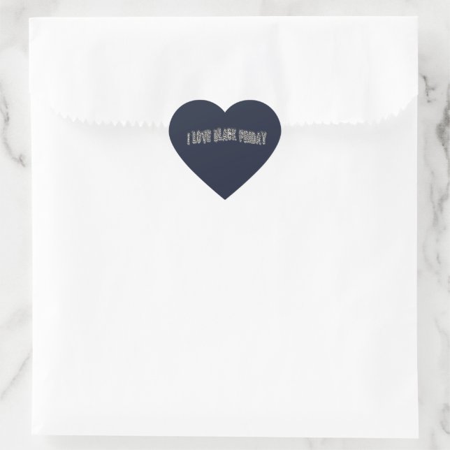 ILBF-Streifen Herz-Aufkleber (Tasche)