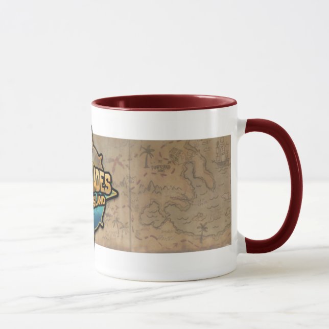 Île 2013 d'escapades - tasse de luxe (Droite)