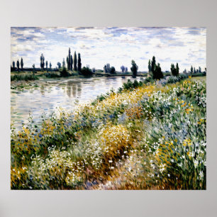 Ile aux Fleurs bei Vétheuil Poster