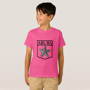 Ile d'Aruba - T-Shirt TAGLESS® pour enfants