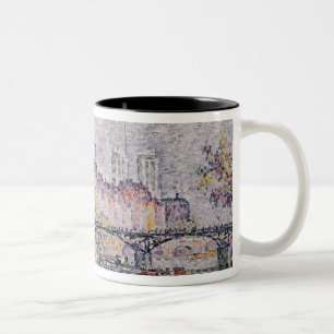 Ile de la Cite, Paris, 1912 Zweifarbige Tasse