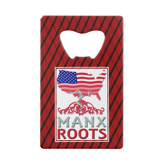 Île de Man Manx Américain (Dos)