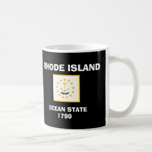 Île de Rhode * tasse de drapeau