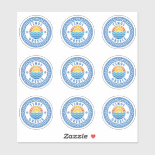 Ile de Tinos, Grèce Sticker à pack multiple