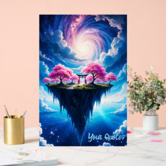 Île flottante Art Sakura