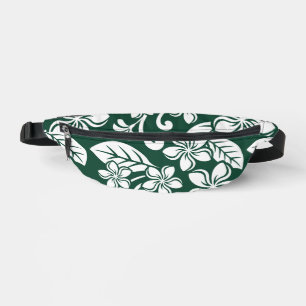 ÎLE PLUMERIA MOTIF DANS LE VERT FORESTIER