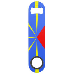 Ile Réunion 974 Wiedersehen Island Drapeau Maveli Speed Flaschenöffner