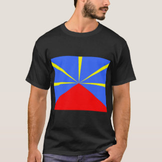 Ile Réunion 974 Wiedersehen Island Drapeau Maveli T-Shirt