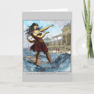 Île Sandwich carte pour notes de la Gazette de pol