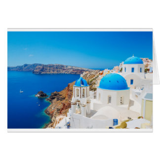 Île Santorini - Caldera