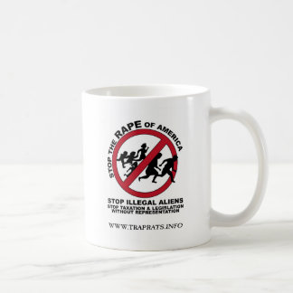ILEGAL IMMIGRATION KAFFEETASSE