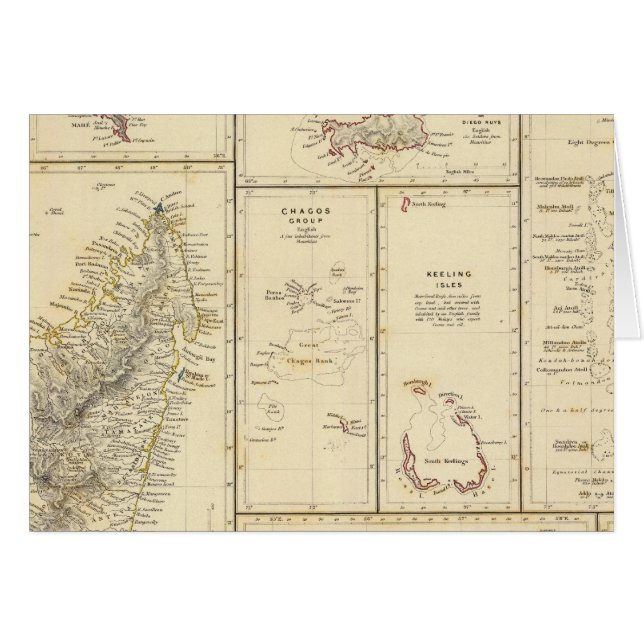 Îles de l'océan Indien (Devant horizontal)