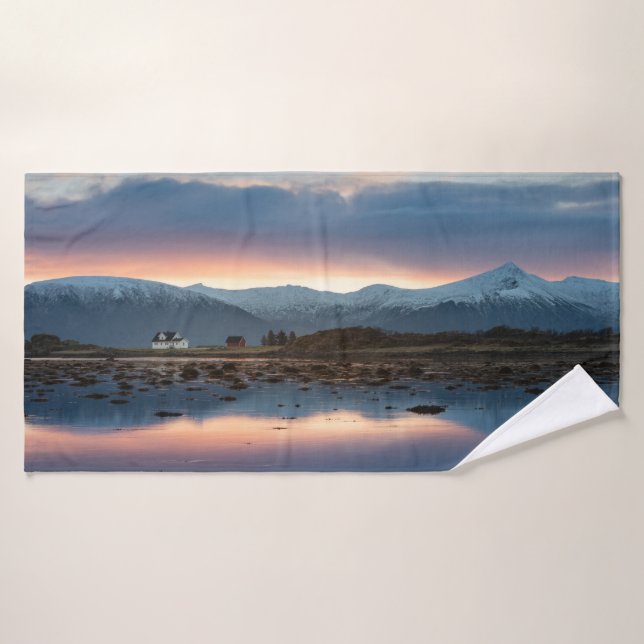 Îles Vesteralen Norvège (Serviette de bain)