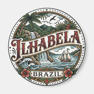 Ilhabela Brasilien Magnet