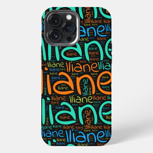 Iliane iPhone 13 Pro Max Hülle (Rückseite)