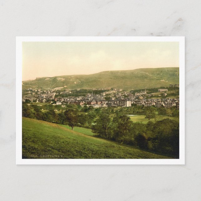 Ilkley, Yorkshire, England Postkarte (Vorderseite)