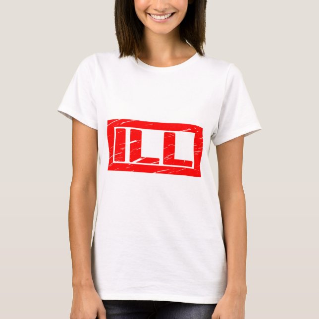 Ill Briefmarke T-Shirt (Vorderseite)