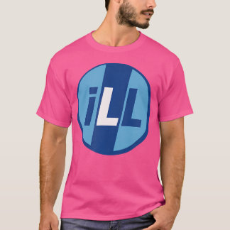 Ill Hip Hop Circle Logo Mike D Pil Spoof Graphic T-Shirt