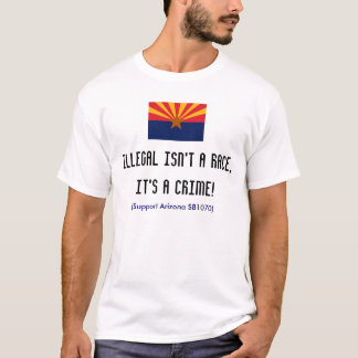 Illégale n'est pas une course, il est un T-shirt