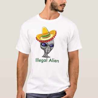 Illegales alien-T-Shirt T-Shirt