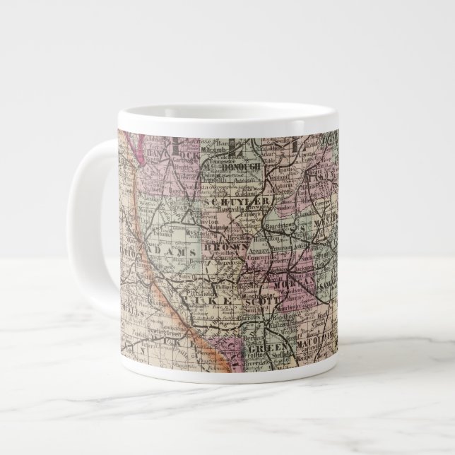 Illinois 10 Jumbo-Tasse (Vorderseite Links)