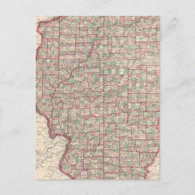 Illinois 3 postkarte (Vorderseite)