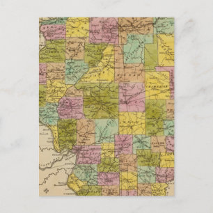 Illinois 5 postkarte