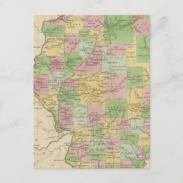 Illinois 6 postkarte (Vorderseite)