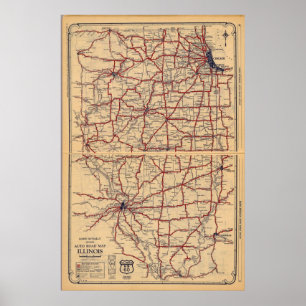Illinois 8 poster