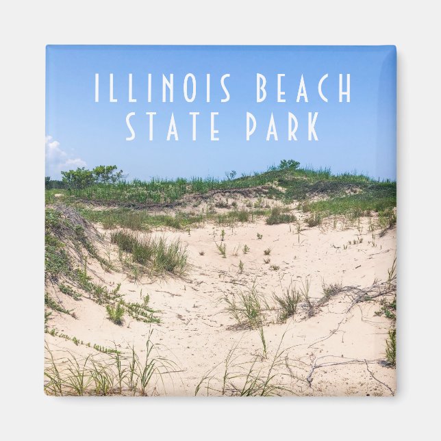 Illinois Beach Staat Park Magnet (Vorne)
