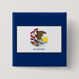 Illinois Button
