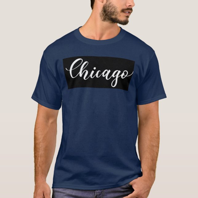 Illinois Chicago, der Chicago aufwächst Illinois R T-Shirt (Vorderseite)