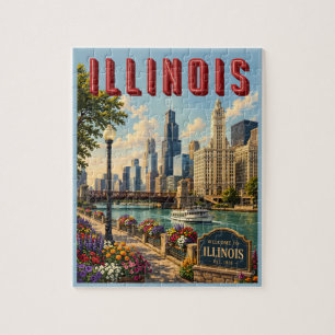 Illinois Chicago Fluss