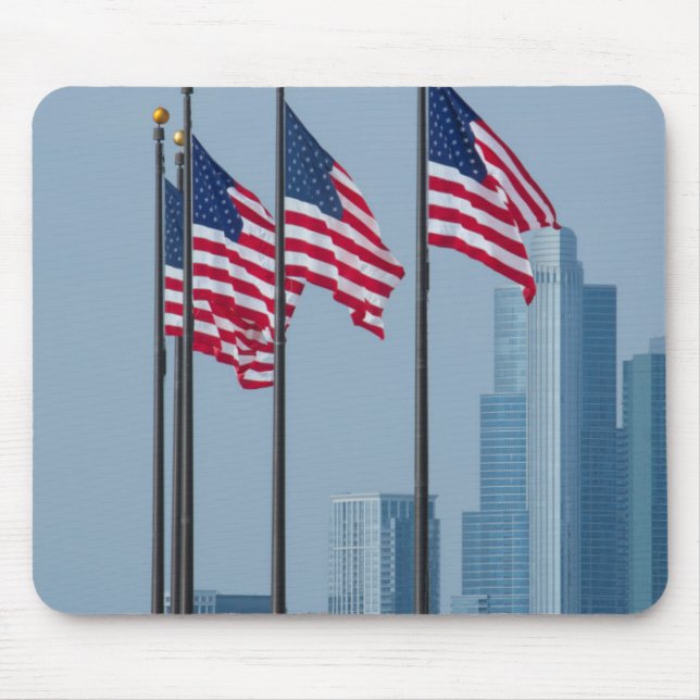 Illinois, Chicago. Marine-Pier, US kennzeichnet Mousepad (Vorne)