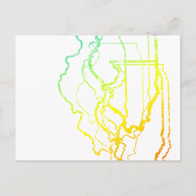 Illinois Chillout Postkarte (Vorderseite)