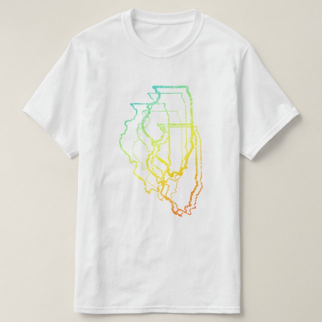 Illinois Chillout T-Shirt (Design vorne)
