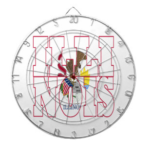 Illinois Dartscheibe