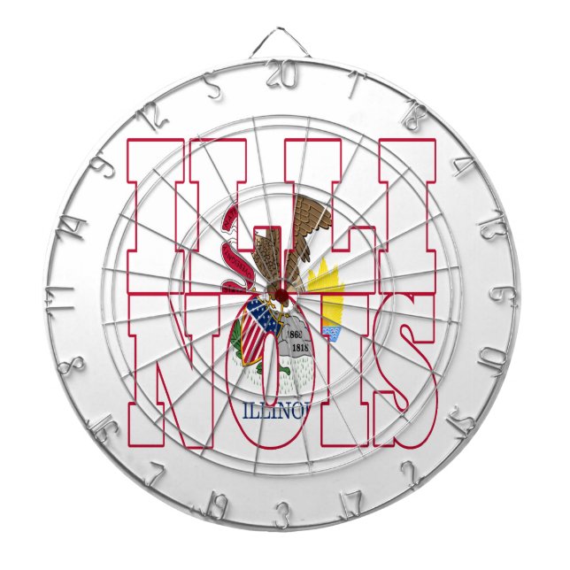 Illinois Dartscheibe (vorne)