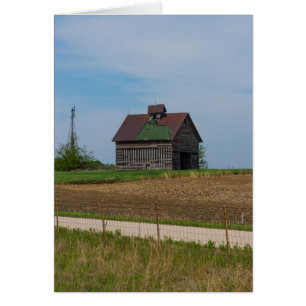 Illinois Farm Life Grußkarte