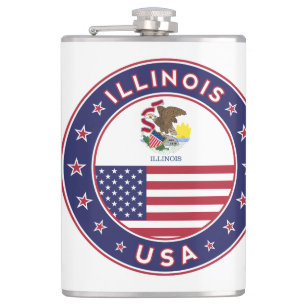 Illinois Flachmann