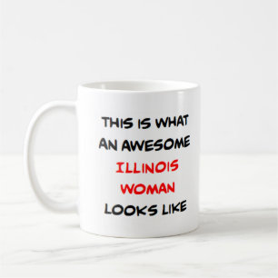 Illinois Frau, großartig Kaffeetasse